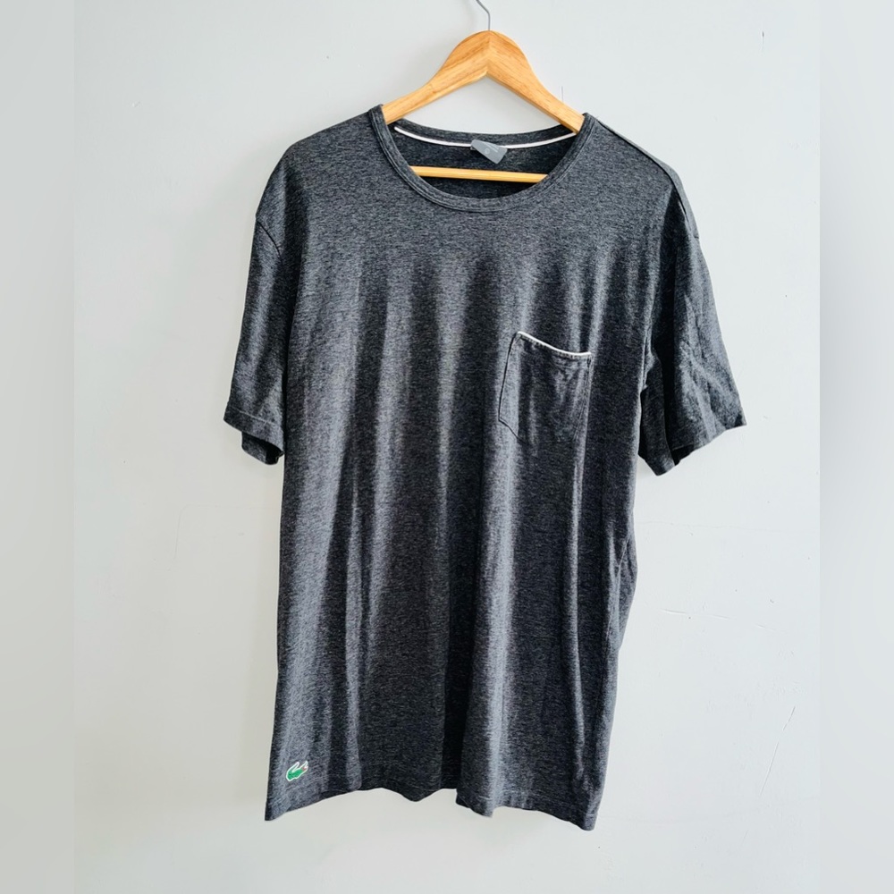 LACOSTE Shirt Short Sleeve Sleepwear Sz L